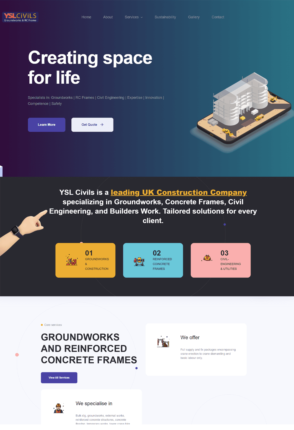 Interior design studio